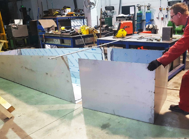 construction of large water tank
